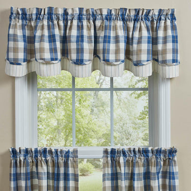 Bingham Valance - Lined Layered Park Designs - The Fox Decor